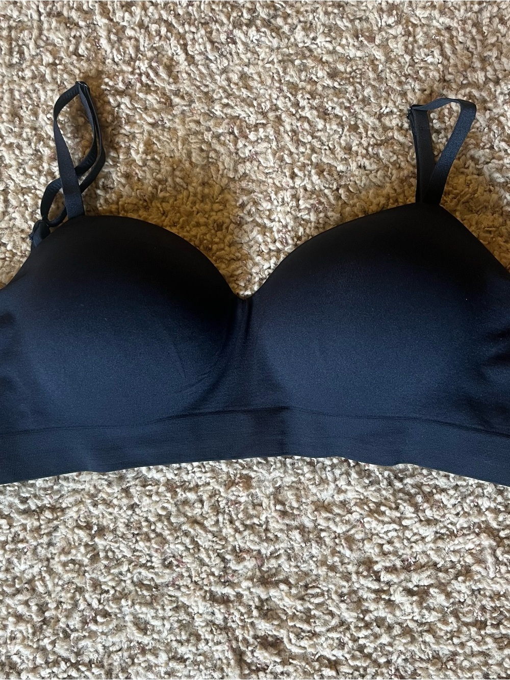 Shapermint Seamless Black Wireless T-Shirt Bra